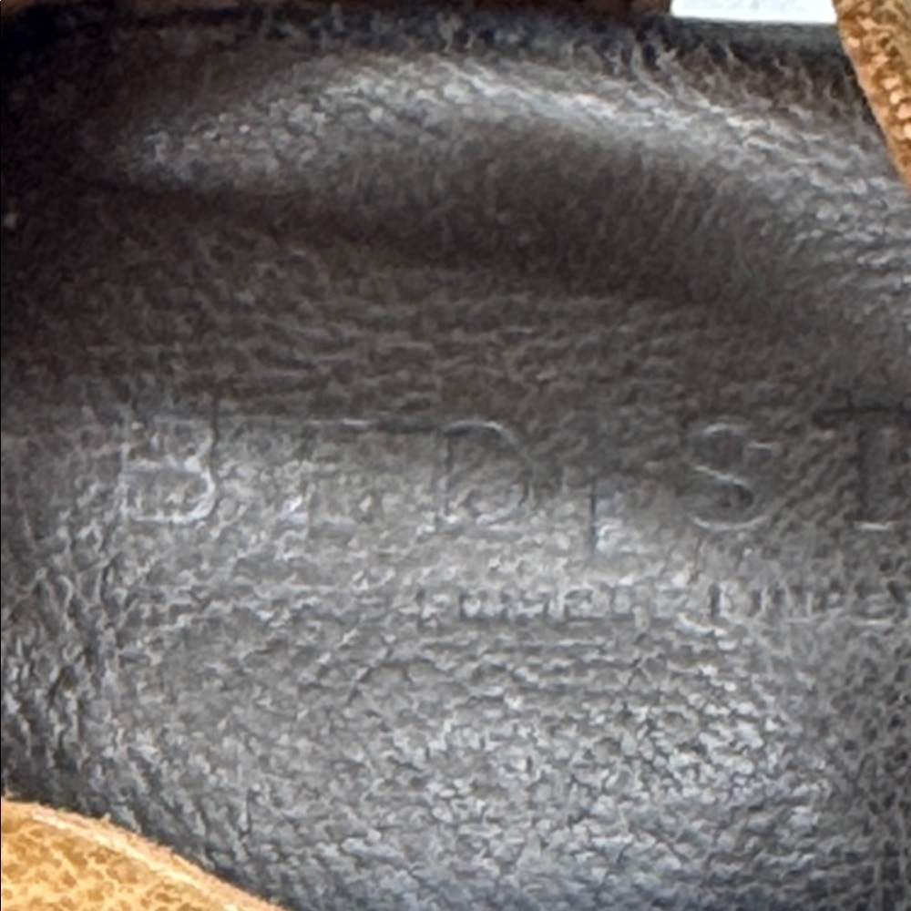 Bed Stu Dark Brown Leather Studded Cutout Sandals - Picture 6 of 7